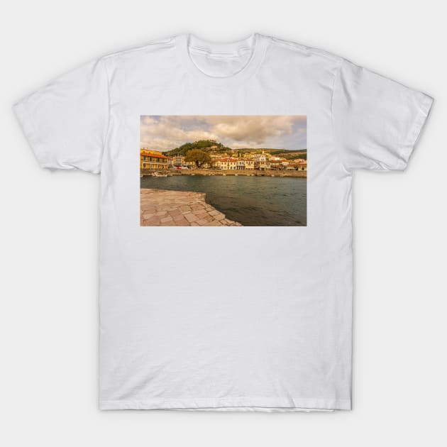 Castle and Boat T-Shirt by KensLensDesigns